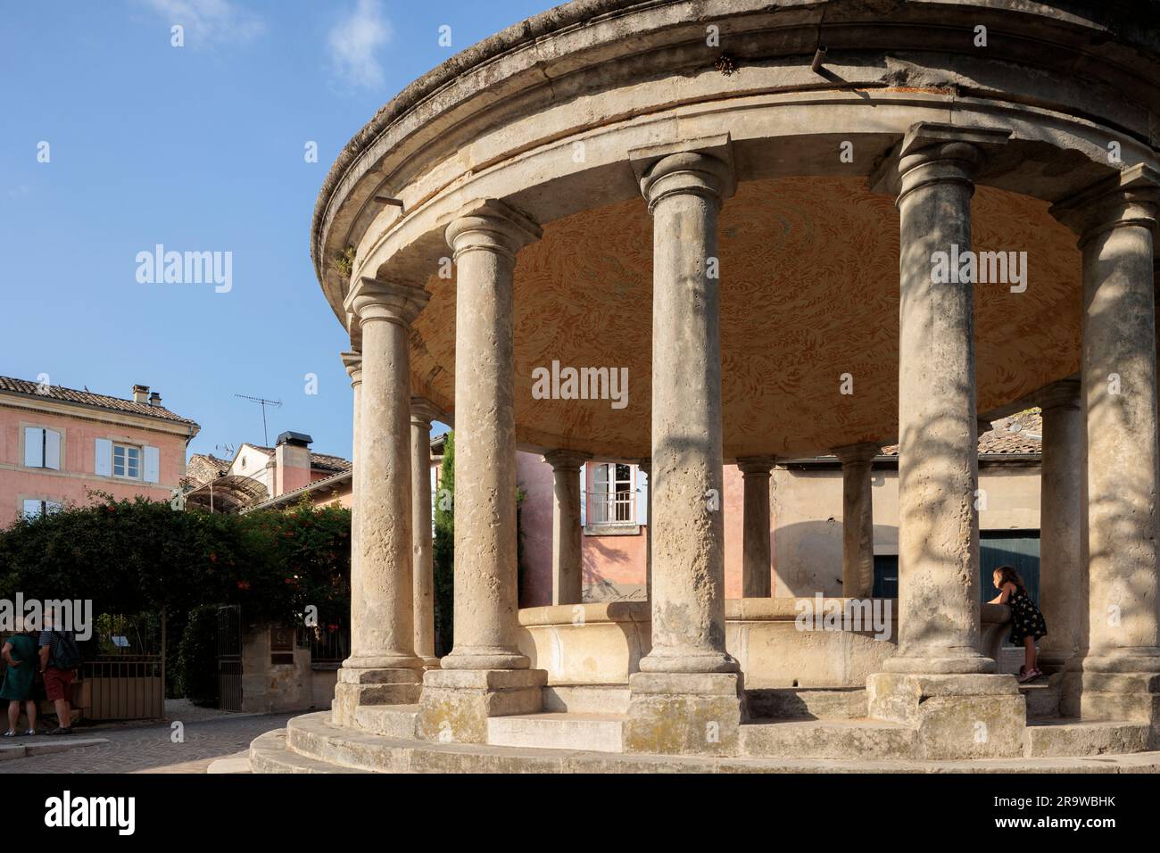 Tempio dell'amore (Lavoir du mail) Grignan Nyons Drome France Foto Stock
