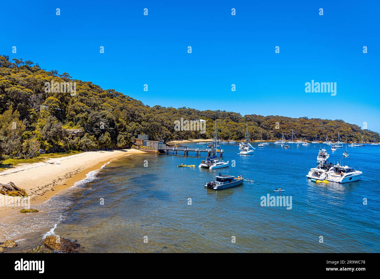 Spiaggia a Taronga, Sydney Foto Stock