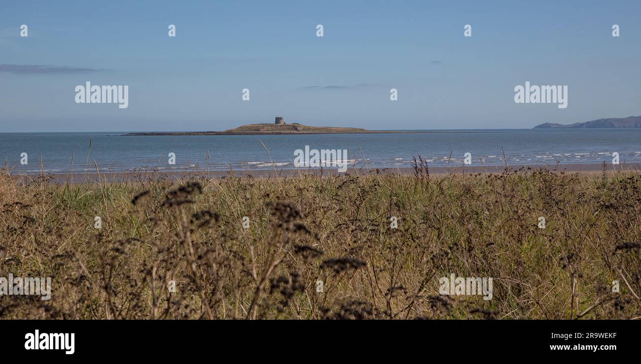 Skerries al sole Foto Stock