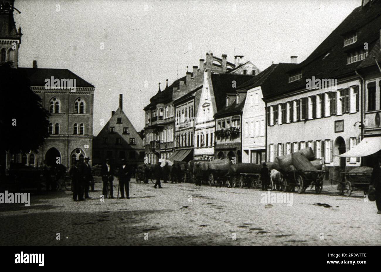 Geografia / viaggi storici, Germania, Pfaffenhofen an der ILM, piazze, piazza principale, anni '1930, ULTERIORI-DIRITTI-CLEARANCE-INFO-NOT-AVAILABLE Foto Stock