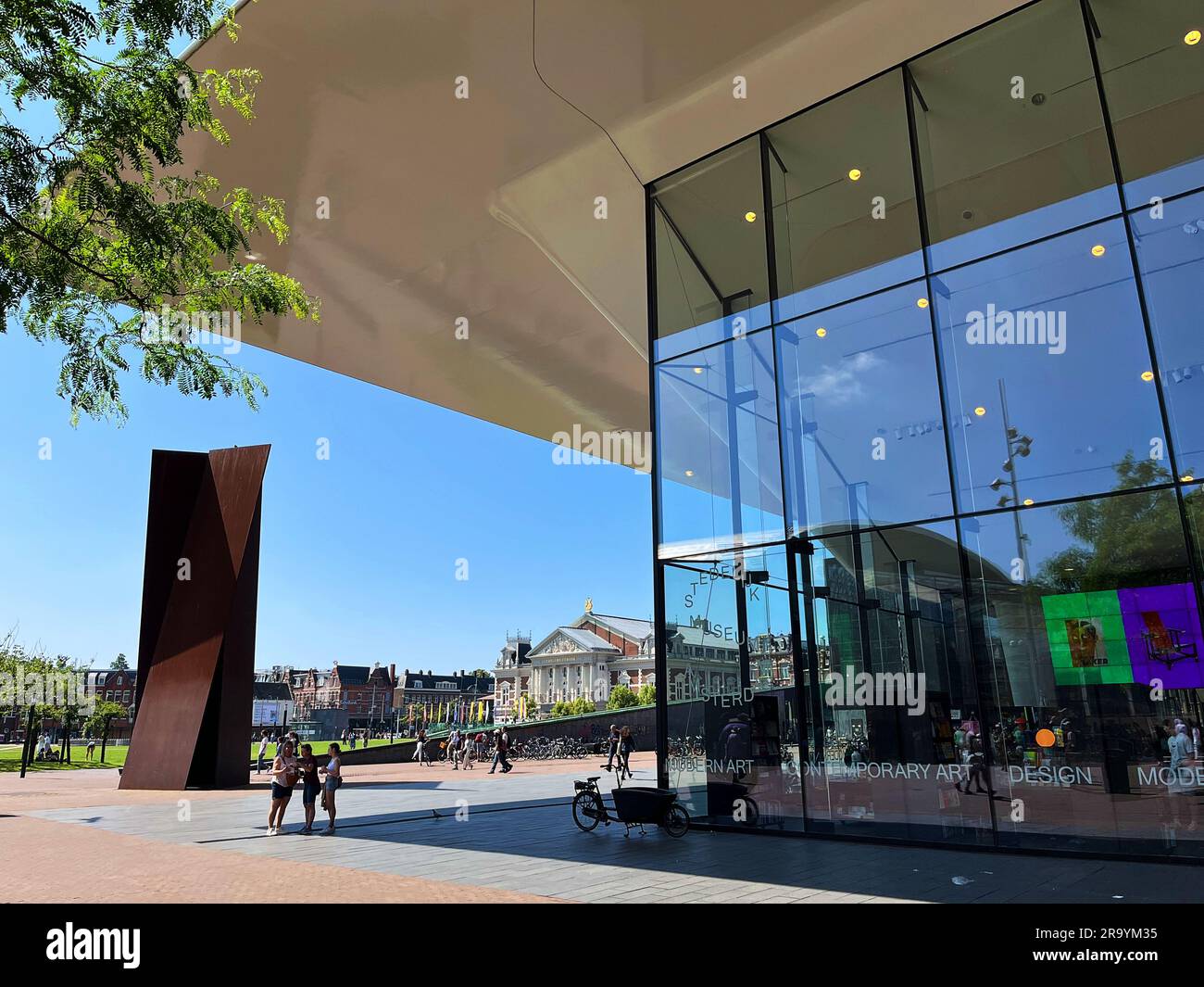Amsterdam, Paesi Bassi. 22 giugno 2023. Il Museo Stedelijk di Amsterdam. Foto di alta qualità Foto Stock