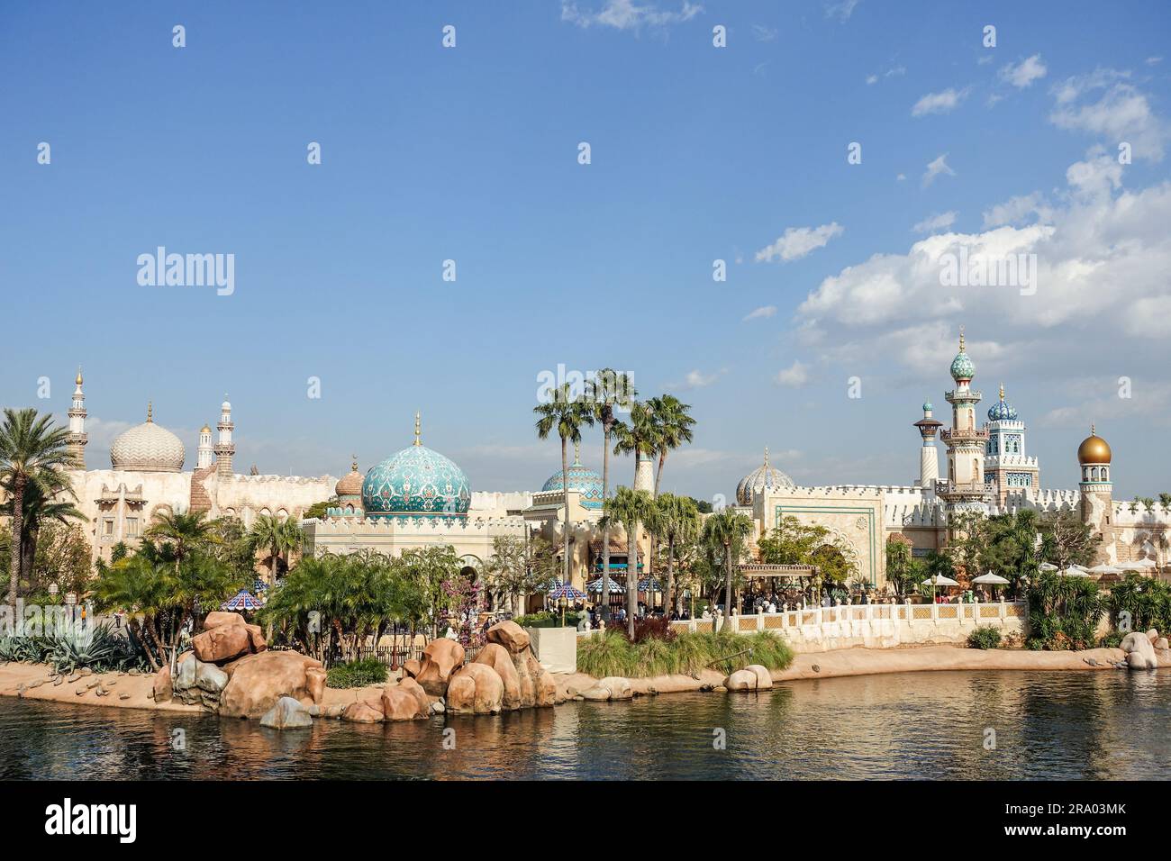 Parco a tema Tokyo DisneySea, Giappone Foto Stock