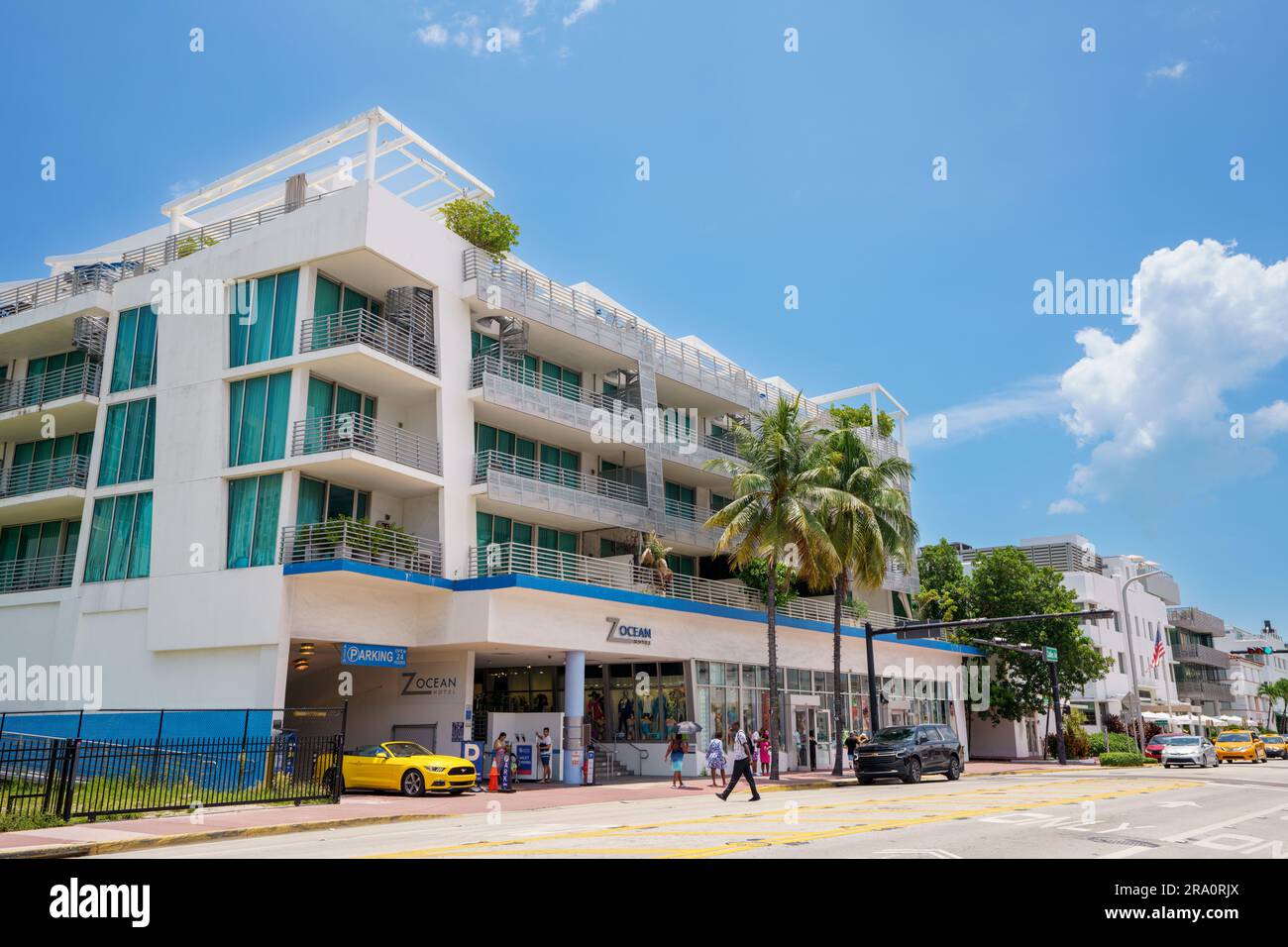 Miami Beach, FL, USA - 29 giugno 2023: Z Ocean Hotel ZOcean Miami Beach Foto Stock