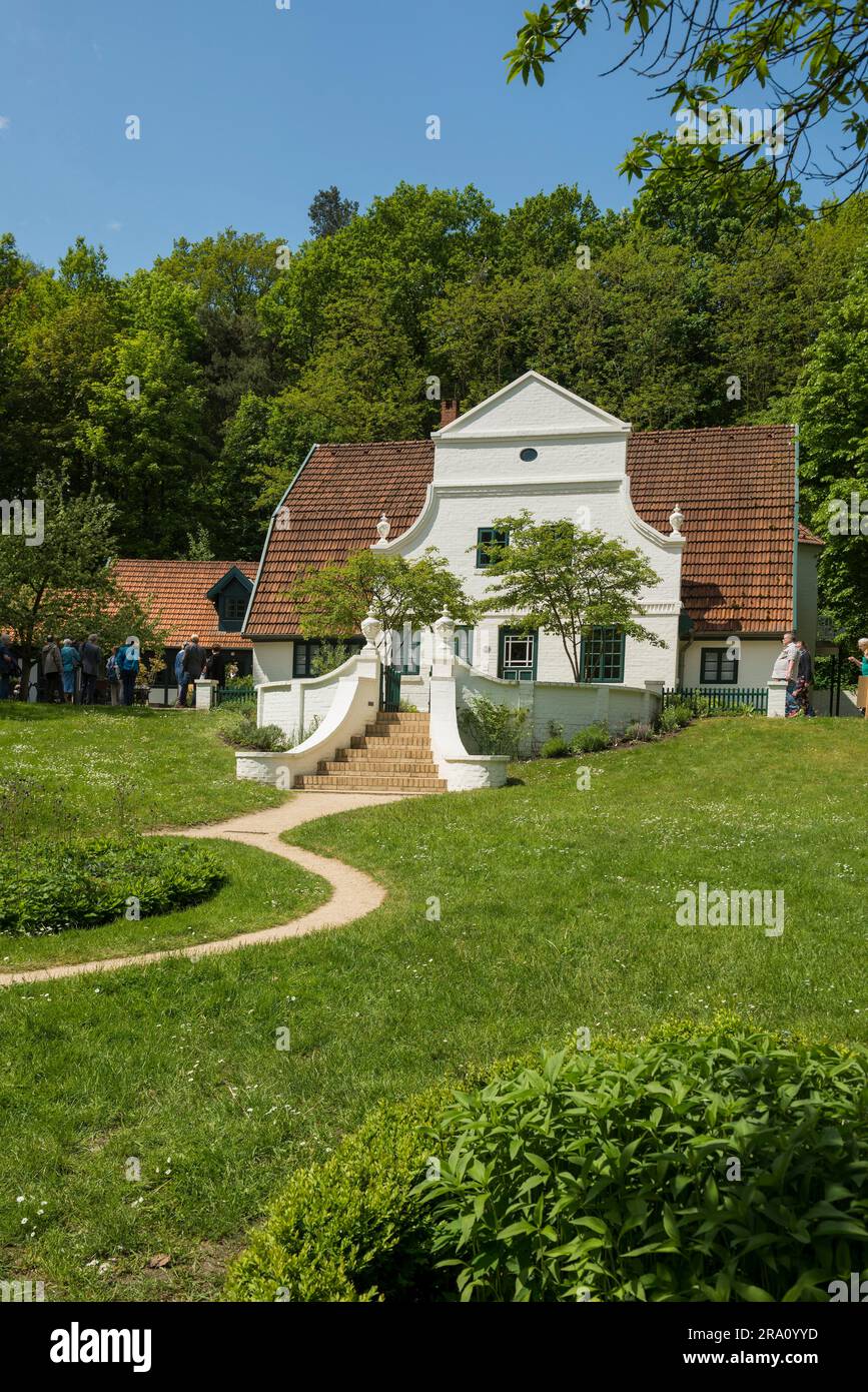 Barkenhoff, Heinrich Vogeler Museum, Worpswede, bassa Sassonia, Germania Foto Stock