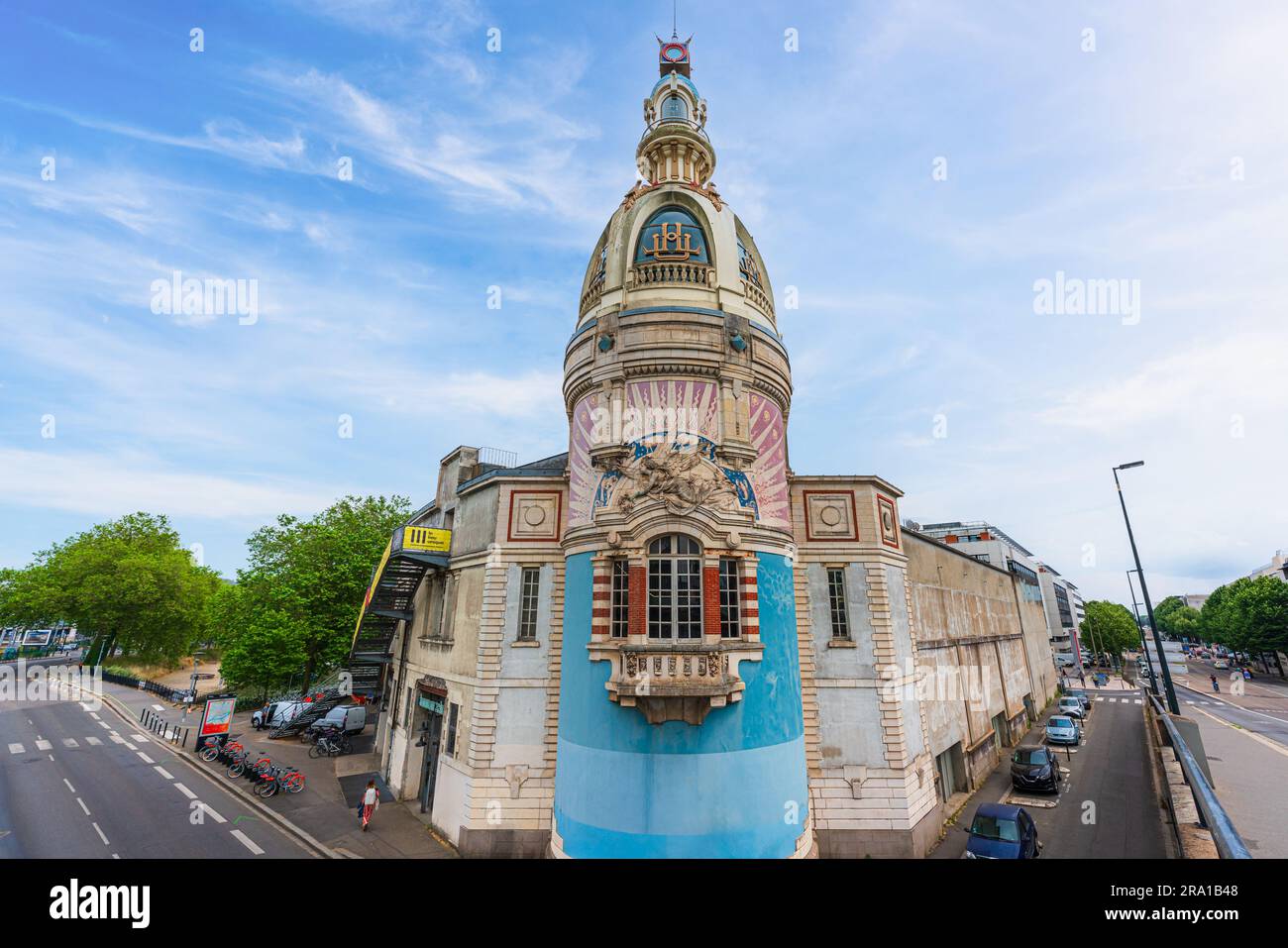 Nantes, Francia. 8 giugno 2023. Vista esterna dell'esclusiva fabbrica LU di le Lieu Foto Stock