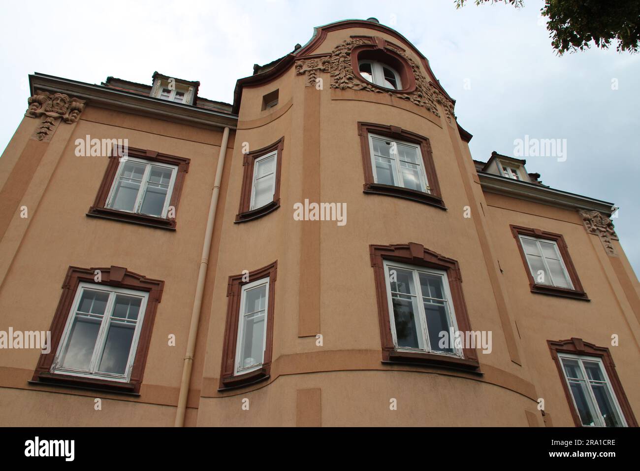 art déco (?) villa in colmar in alsazia (francia) Foto Stock