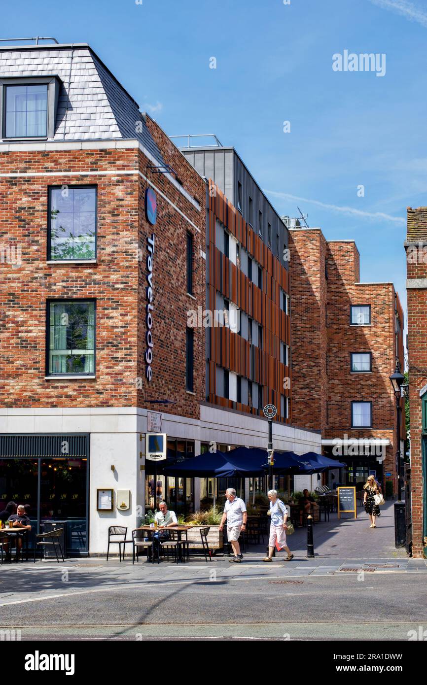 Travelodge Hotel, St.Albans, Hertfordshire, Inghilterra, Regno Unito Foto Stock