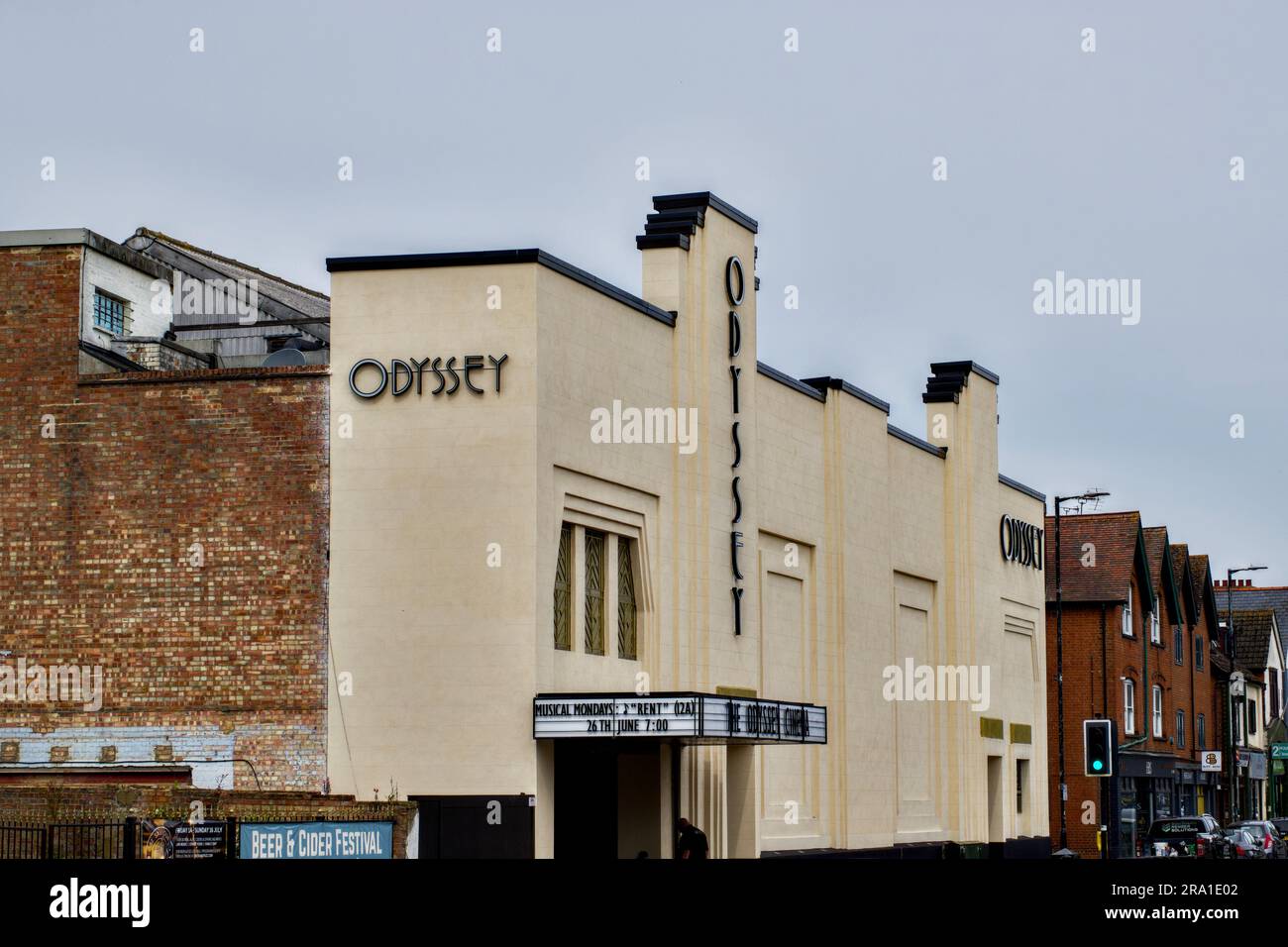 The Odyssey Cinema, London Road, St.Albans, Hertfordshire, Inghilterra, REGNO UNITO Foto Stock