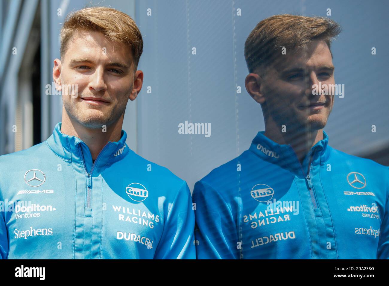 Spielberg, Austria. 30 giugno 2023. Formula 1 Rolex Gran Premio d'Austria al Red Bull Ring, Austria. Nella foto: Logan Sargeant (USA) della Williams Racing © Piotr Zajac/Alamy Live News Foto Stock