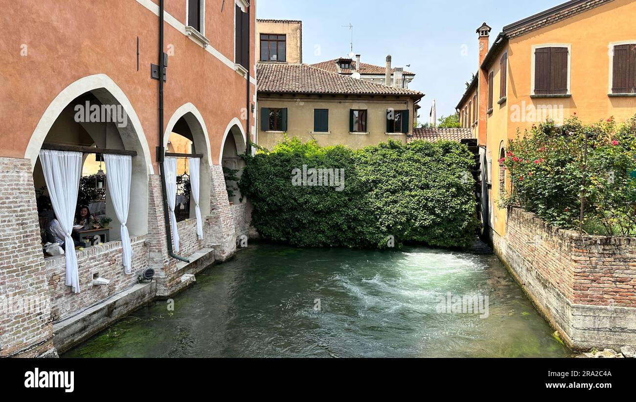 Treviso in Veneto, Italia Foto Stock