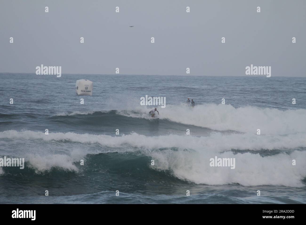 Saquarema, Brasile. 30 giugno 2023. Jadson Andre (BRA), questo venerdì (30) durante il vivo Rio Pro Saquarema 2023 tappa brasiliana del World Surf League (WSL) World Surf Championship, tenutosi a Itaúna Beach a Saquarema, RJ. Crediti: Luiz Gomes/FotoArena/Alamy Live News Foto Stock