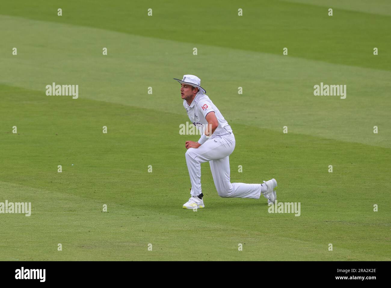 Durante la LV= Insurance Ashes test Series secondo test Day 3 Inghilterra contro Australia presso Lords, Londra, Regno Unito, 30 giugno 2023 (foto di Mark Cosgrove/News Images) Foto Stock