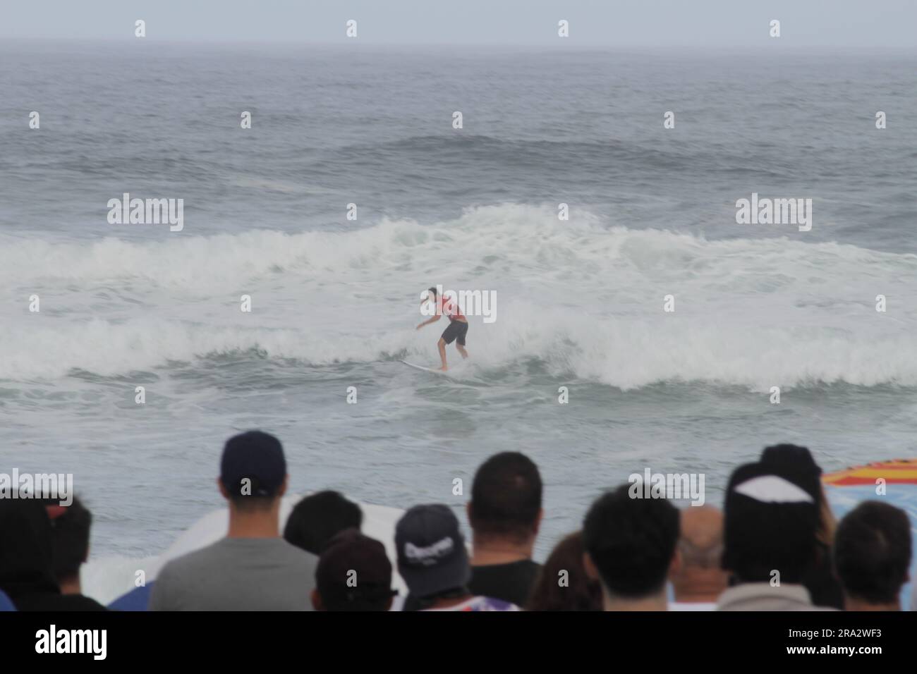Saquarema, Brasile. 30 giugno 2023. João Chianca (BRA), questo venerdì (30) durante la tappa brasiliana vivo Rio Pro Saquarema 2023 del Campionato Mondiale di Surf League (WSL), tenutasi a Itaúna Beach a Saquarema, RJ. Crediti: Luiz Gomes/FotoArena/Alamy Live News Foto Stock
