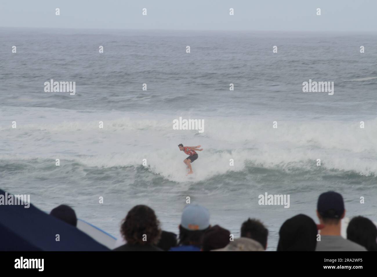 Saquarema, Brasile. 30 giugno 2023. João Chianca (BRA), questo venerdì (30) durante la tappa brasiliana vivo Rio Pro Saquarema 2023 del Campionato Mondiale di Surf League (WSL), tenutasi a Itaúna Beach a Saquarema, RJ. Crediti: Luiz Gomes/FotoArena/Alamy Live News Foto Stock
