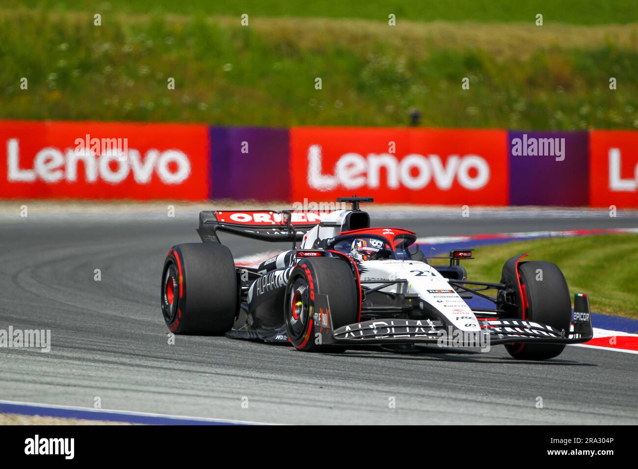 Nyck De Vries (NED) - Scuderia AlphaTauri durante LA FORMULA 1 ROLEX GROSSER PREIS VON OSTERREICH 2023 - giugno 29 a luglio 2 in RedbullRing - Spielberg, Aust Foto Stock