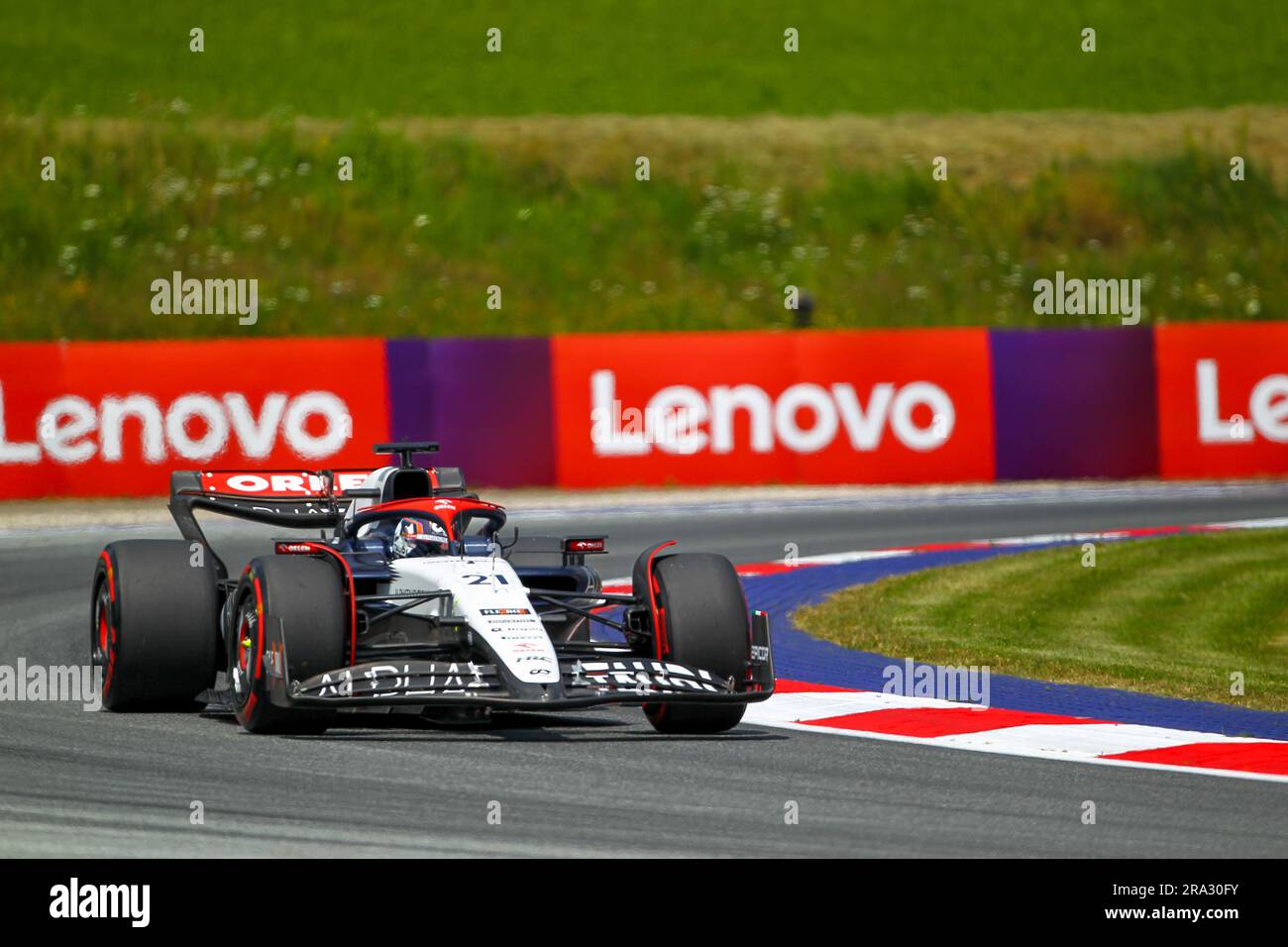 Nyck De Vries (NED) - Scuderia AlphaTauri durante LA FORMULA 1 ROLEX GROSSER PREIS VON OSTERREICH 2023 - giugno 29 a luglio 2 in RedbullRing - Spielberg, Aust Foto Stock