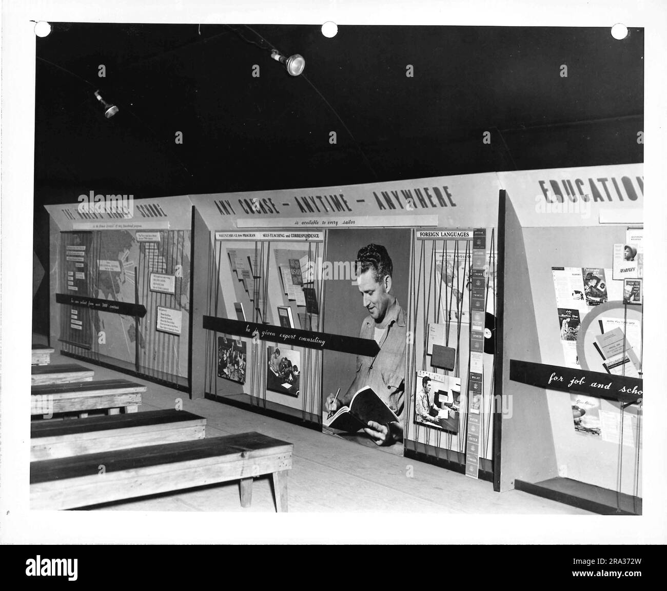 Fotografia delle mostre. Foto Stock