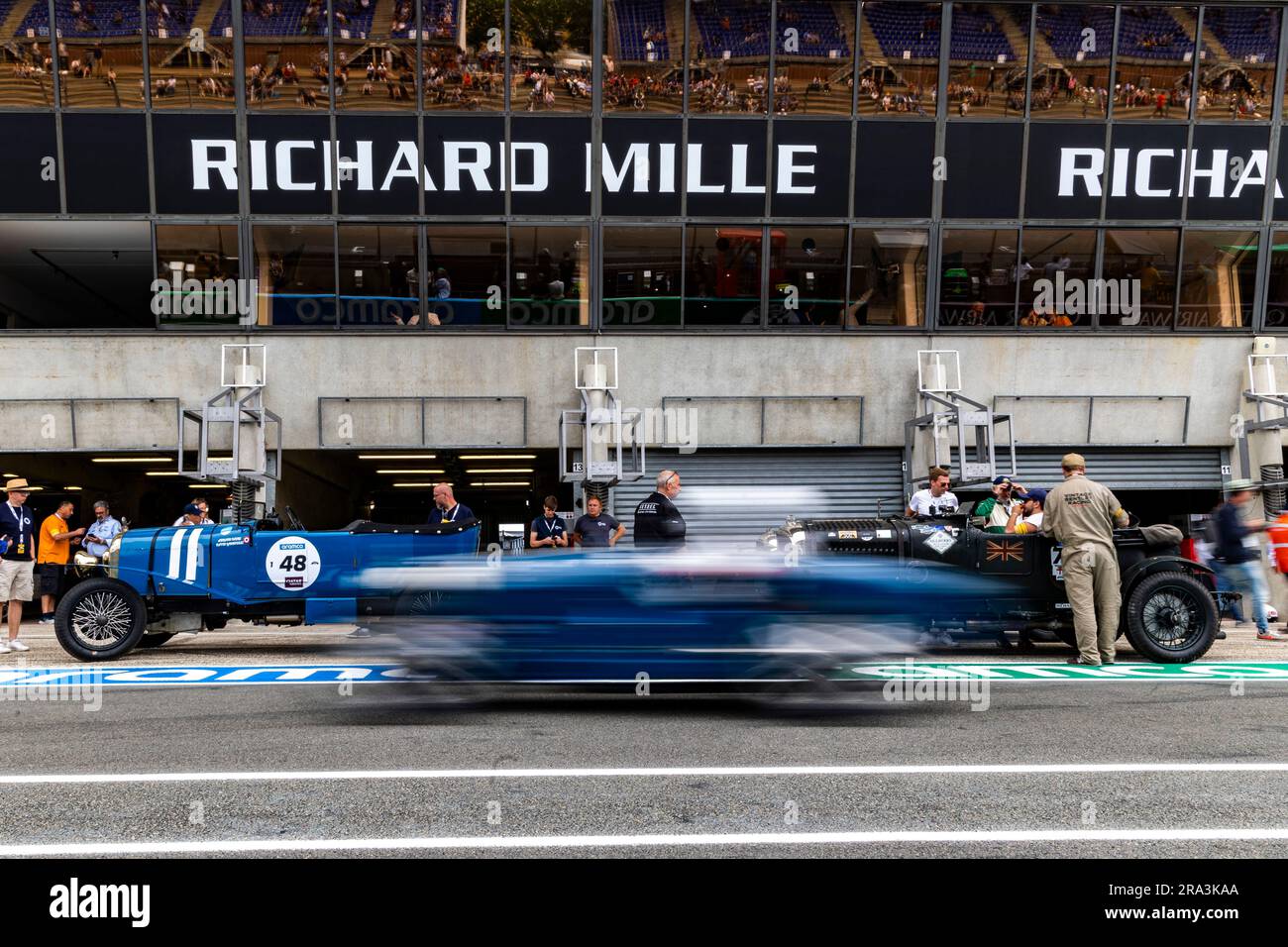 Le Mans, Francia. 30 giugno 2023. 48 FAURE (fra), LABROUSSE (fra), Chenard et Walcker 3 litres 1923, azione durante le Mans Classic 2023 dal 1 al 3 luglio 2023 sul Circuit des 24 Heures du Mans, a le Mans, Francia - foto Paul Vaicle/DPPI Credit: DPPI Media/Alamy Live News Foto Stock