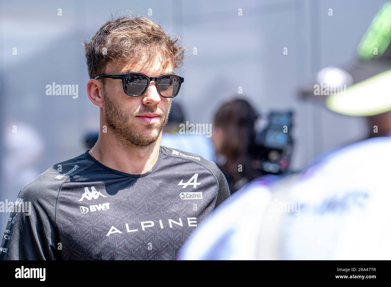 Spielberg, Austria, giugno 30, Pierre Gasly, dalla Francia compete per Alpine. Qualifica, round 10 del campionato di Formula 1 2023. Crediti: Michael Potts/Alamy Live News Foto Stock