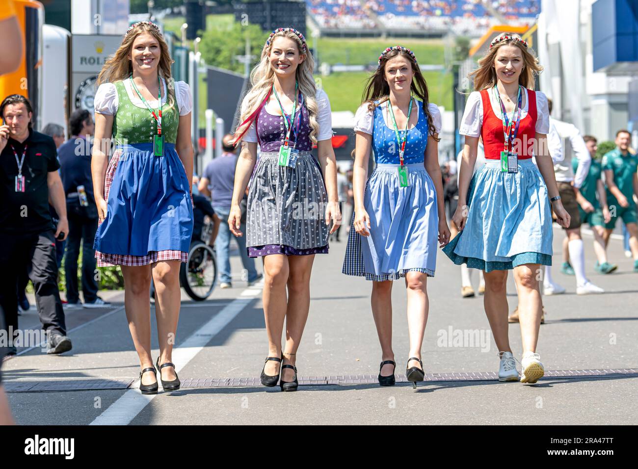 Spielberg, Austria, giugno 30, Gran Premio d'Austria, da Red Bull Ring gareggia per il Gran Premio d'Austria 2023. Qualifica, round 10 del campionato di Formula 1 2023. Crediti: Michael Potts/Alamy Live News Foto Stock