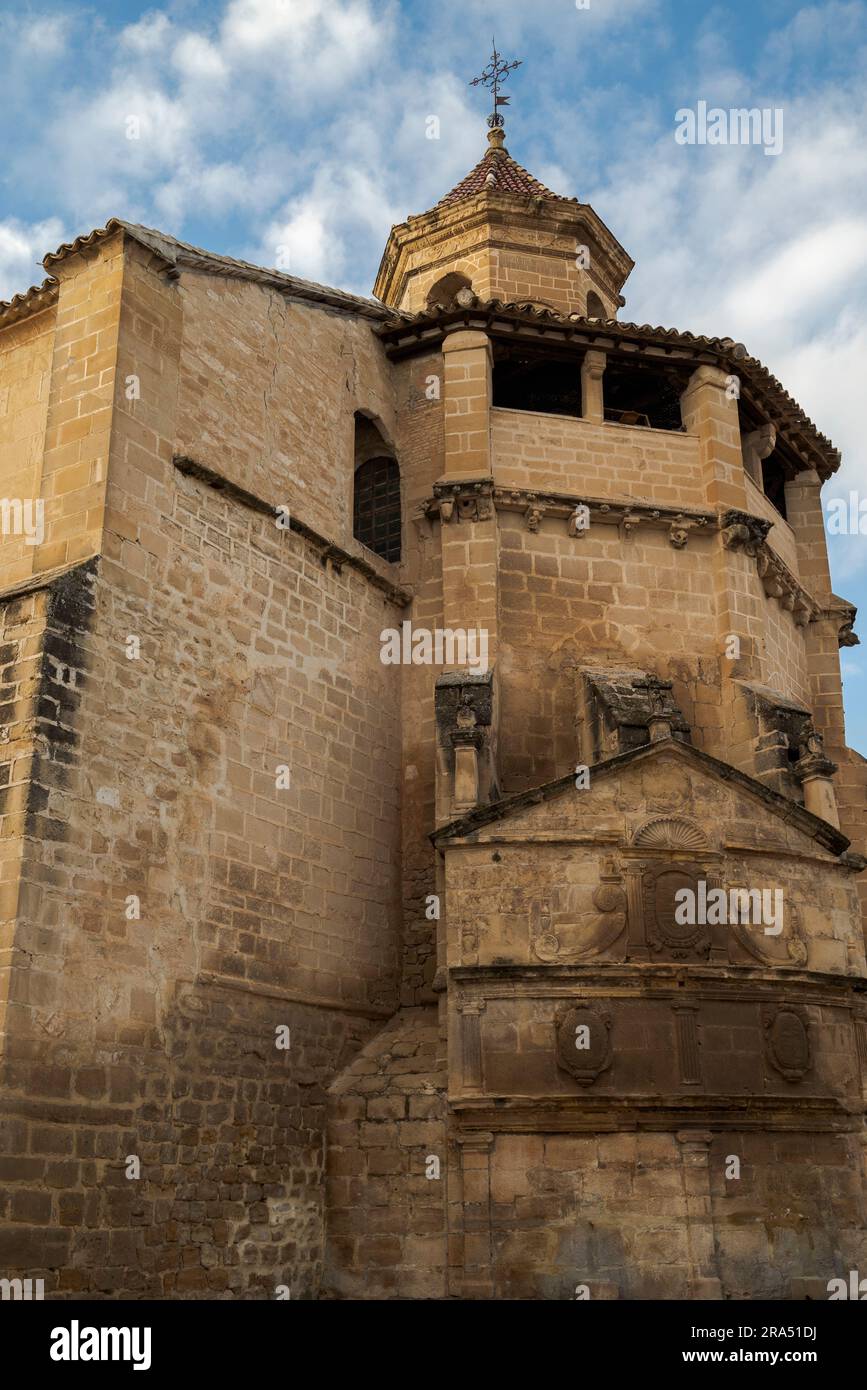 Chiesa di San Pablo, nella città di Ubeda, provincia di Jaen, Spagna. Fu costruito tra il XVII e il XVIII secolo Foto Stock