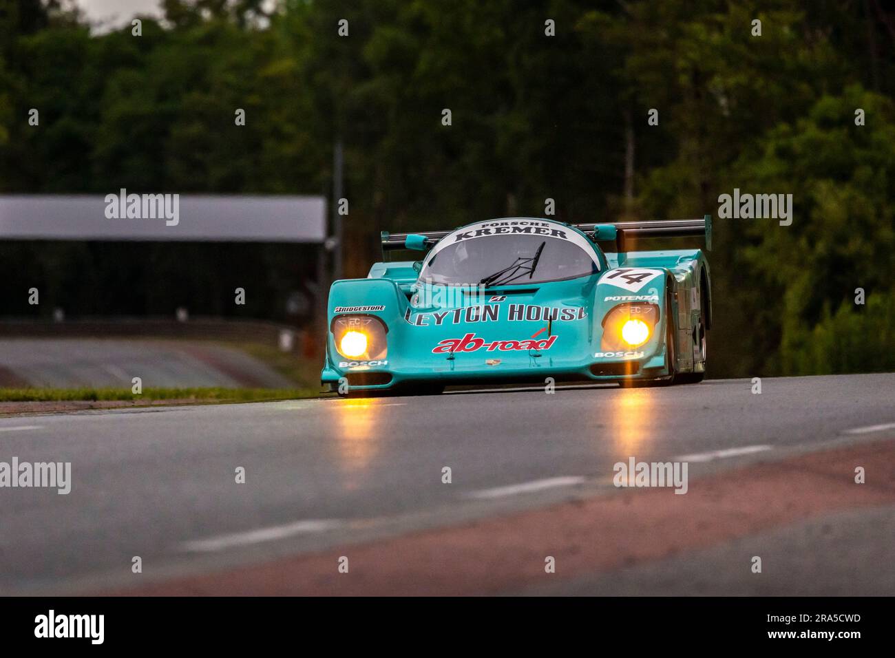 Le Mans, Francia. 30 giugno 2023. 14 SCEMAMA Philippe (swi), Porsche 962 CK6, 1989, azione durante le le Mans Classic 2023 dal 1 al 3 luglio 2023 sul circuito des 24 Heures du Mans, a le Mans, Francia - foto Paul Vaicle/DPPI Credit: DPPI Media/Alamy Live News Foto Stock