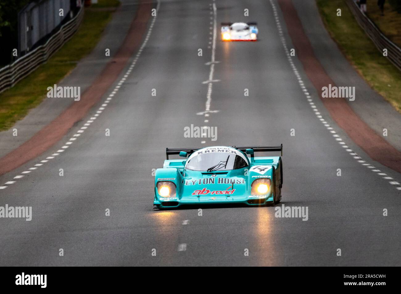 Le Mans, Francia. 30 giugno 2023. 14 SCEMAMA Philippe (swi), Porsche 962 CK6, 1989, azione durante le le Mans Classic 2023 dal 1 al 3 luglio 2023 sul circuito des 24 Heures du Mans, a le Mans, Francia - foto Paul Vaicle/DPPI Credit: DPPI Media/Alamy Live News Foto Stock