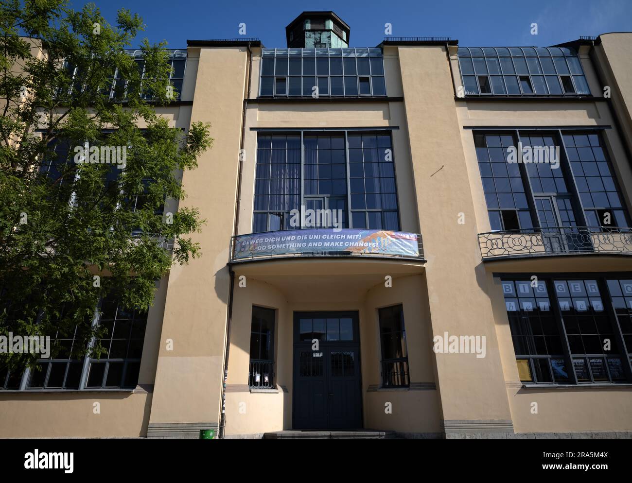 Bauhaus University Weimar, University Campus, Weimar, Turingia, Germania Foto Stock