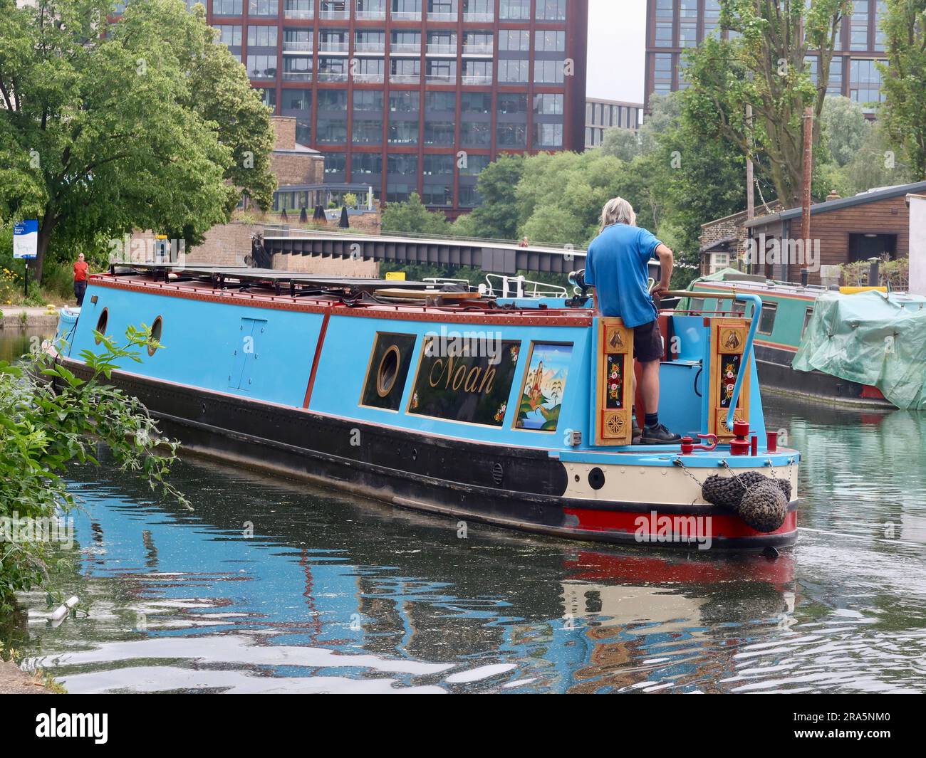 Londra, Regno Unito - giugno 2023: Nave chiamata Noah sul canale Regents. Foto Stock