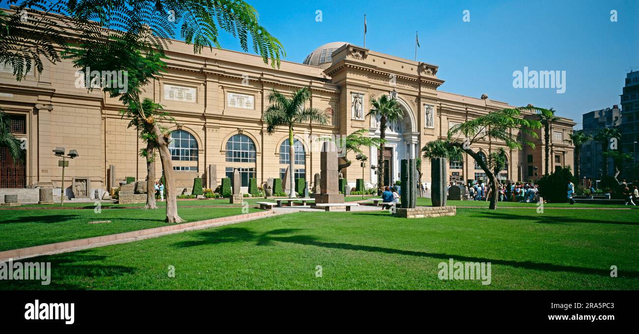 Museo Egizio del Cairo, Egitto Foto Stock