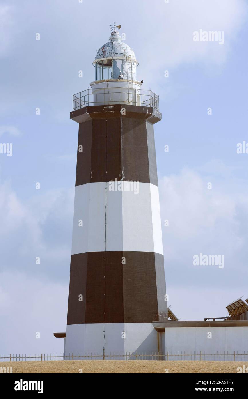 Faro, Capo Notoro, Hokkaido, Capo Notoro, Giappone Foto Stock