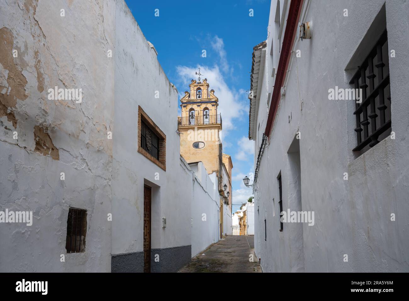 Chiesa di San Agustin - Arcos de la Frontera, Cadice, Spagna Foto Stock