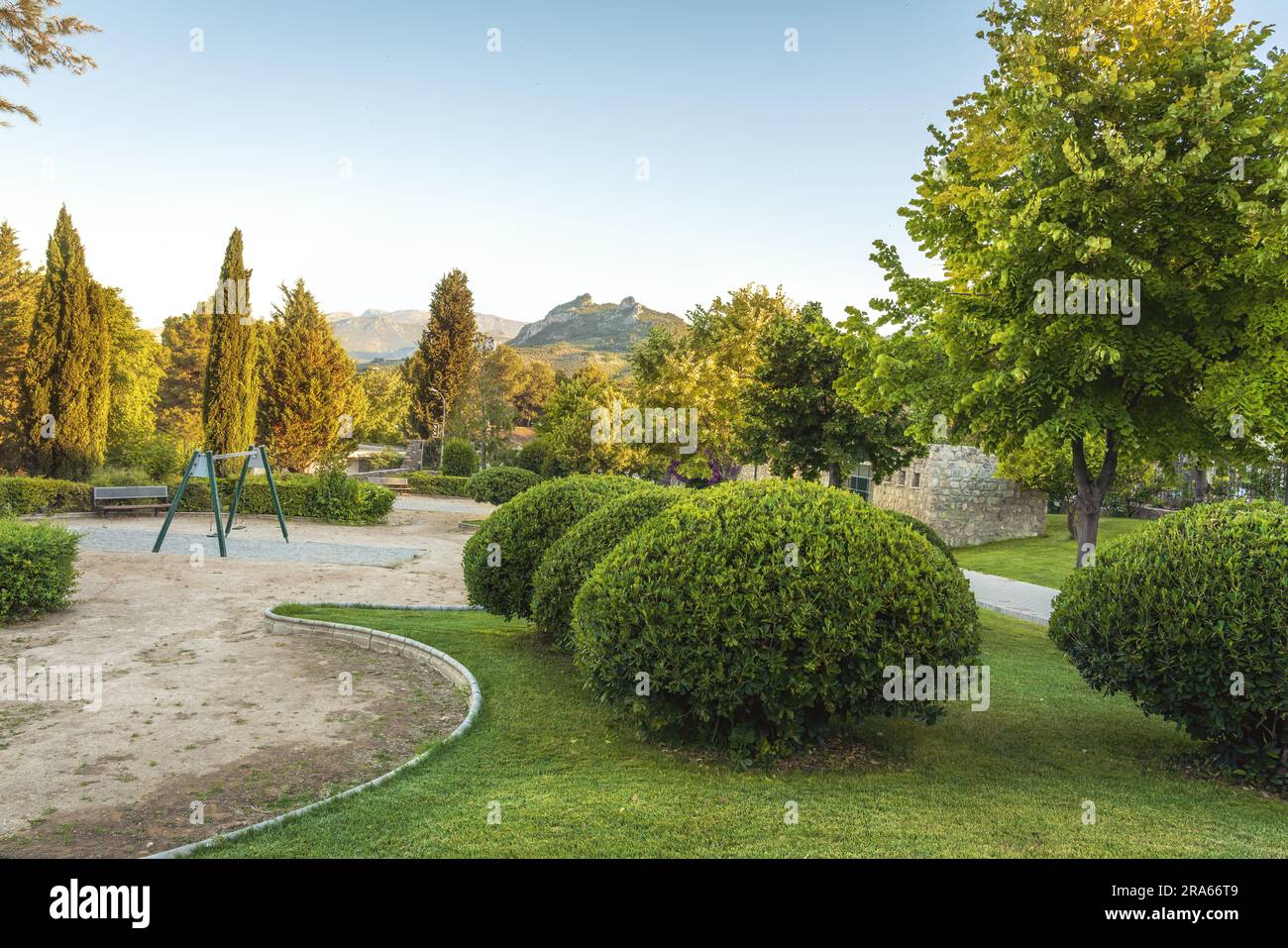 Parco Seminario (Parque del Seminario) - Jaen, Spagna Foto Stock