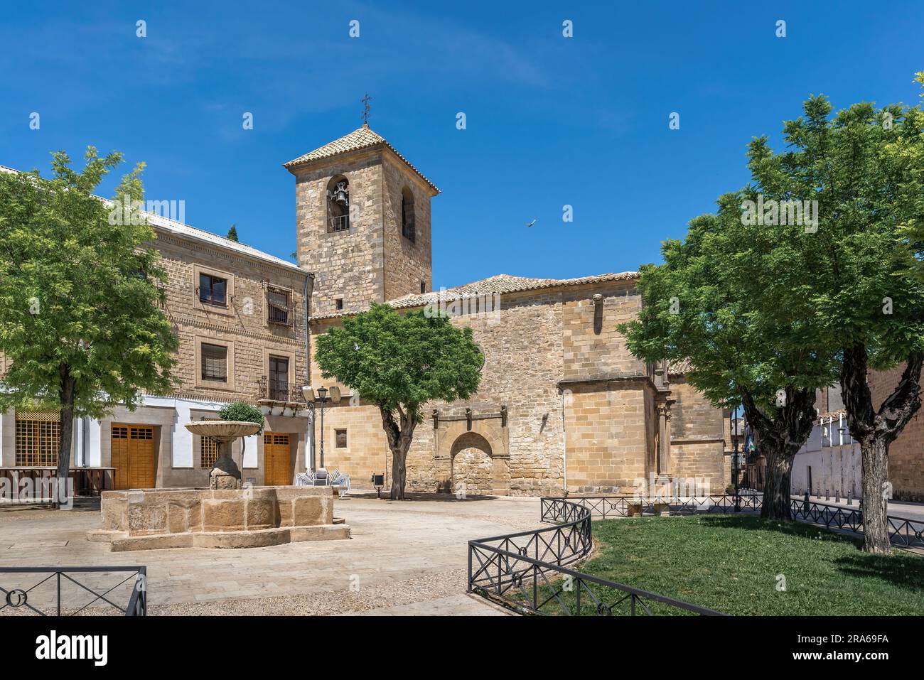 Chiesa di San Pietro in Plaza de San Pedro - Ubeda, Jaen, Spagna Foto Stock