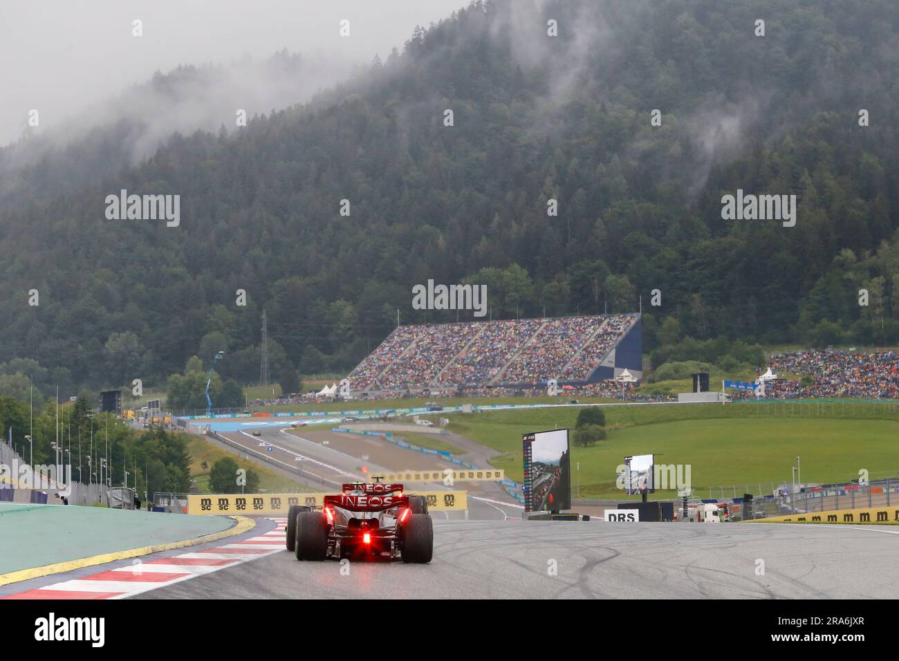 Spielberg, Austria. 1 luglio 2023. Formula 1 Rolex Gran Premio d'Austria al Red Bull Ring, Austria. Sprint Race nella foto: Mercedes W14 © Piotr Zajac/Alamy Live News Foto Stock