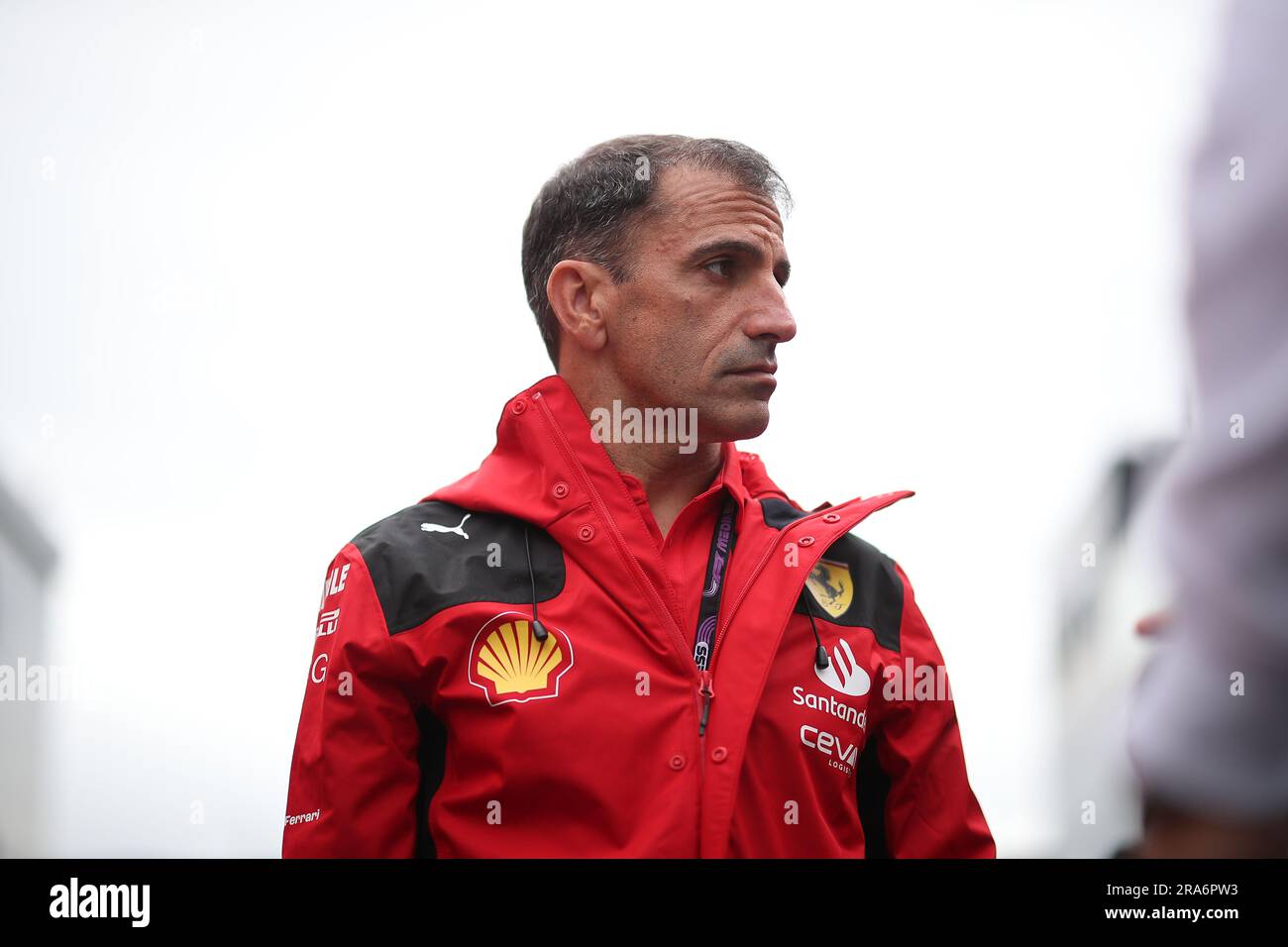 Spielberg, Austria. 19 novembre 2011. Marc Genè, ex pilota di Minardi e Ferrari Ambassador, ora commentatore di Sky Italia durante il GP d'Austria, Spielberg 29 giugno-2 luglio 2023 al RedBull Ring, campionato del mondo di Formula 1 2023. Credito: Agenzia fotografica indipendente/Alamy Live News Foto Stock