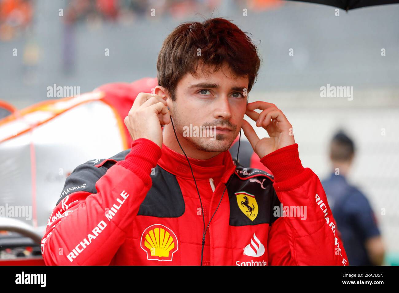 Spielberg, Austria. 1 luglio 2023. Formula 1 Rolex Gran Premio d'Austria al Red Bull Ring, Austria. Sprint Race nella foto: Charles Leclerc (MON) della Scuderia Ferrari © Piotr Zajac/Alamy Live News Foto Stock