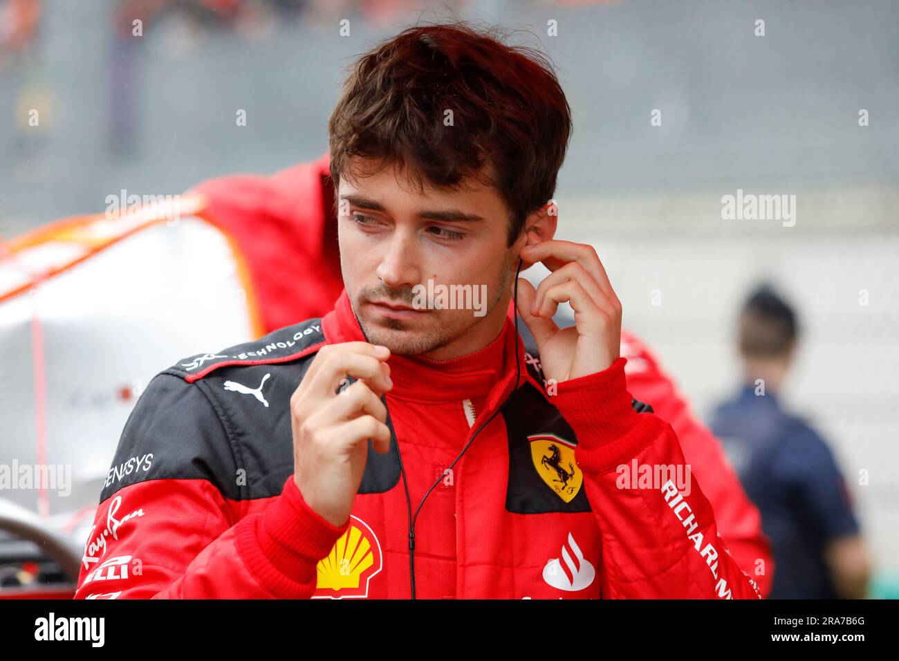 Spielberg, Austria. 1 luglio 2023. Formula 1 Rolex Gran Premio d'Austria al Red Bull Ring, Austria. Sprint Race nella foto: Charles Leclerc (MON) della Scuderia Ferrari © Piotr Zajac/Alamy Live News Foto Stock