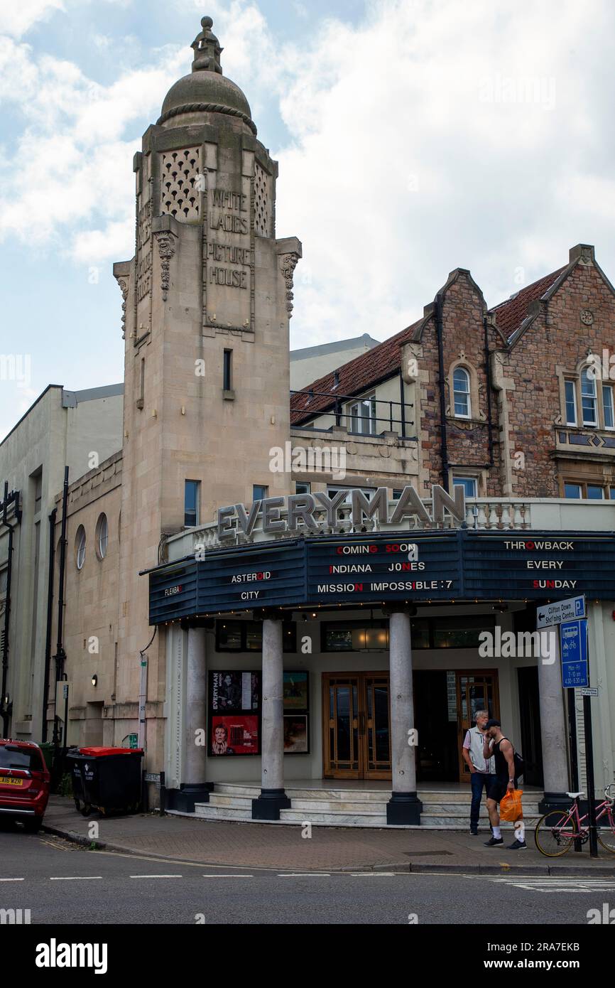Cinema Everyman Bristol su Whiteladies Rd Foto Stock