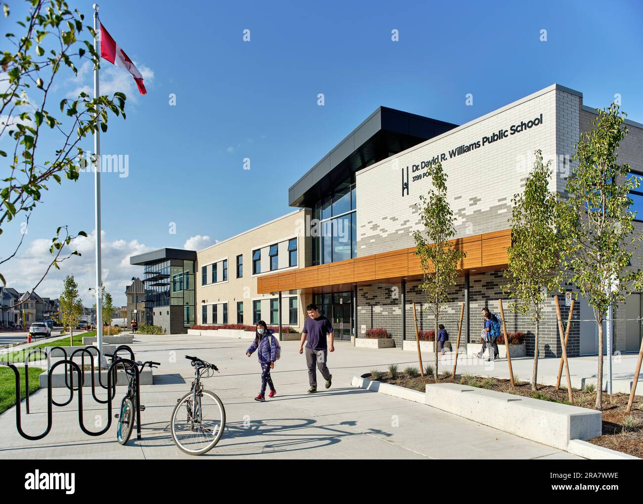 High School Foto Stock