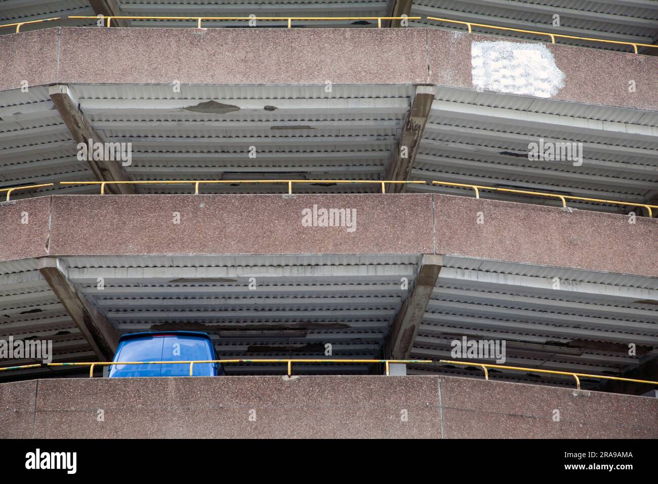 Parcheggio Rupert Street Progettato dall'architetto scozzese R Jelinek-Karl Foto Stock