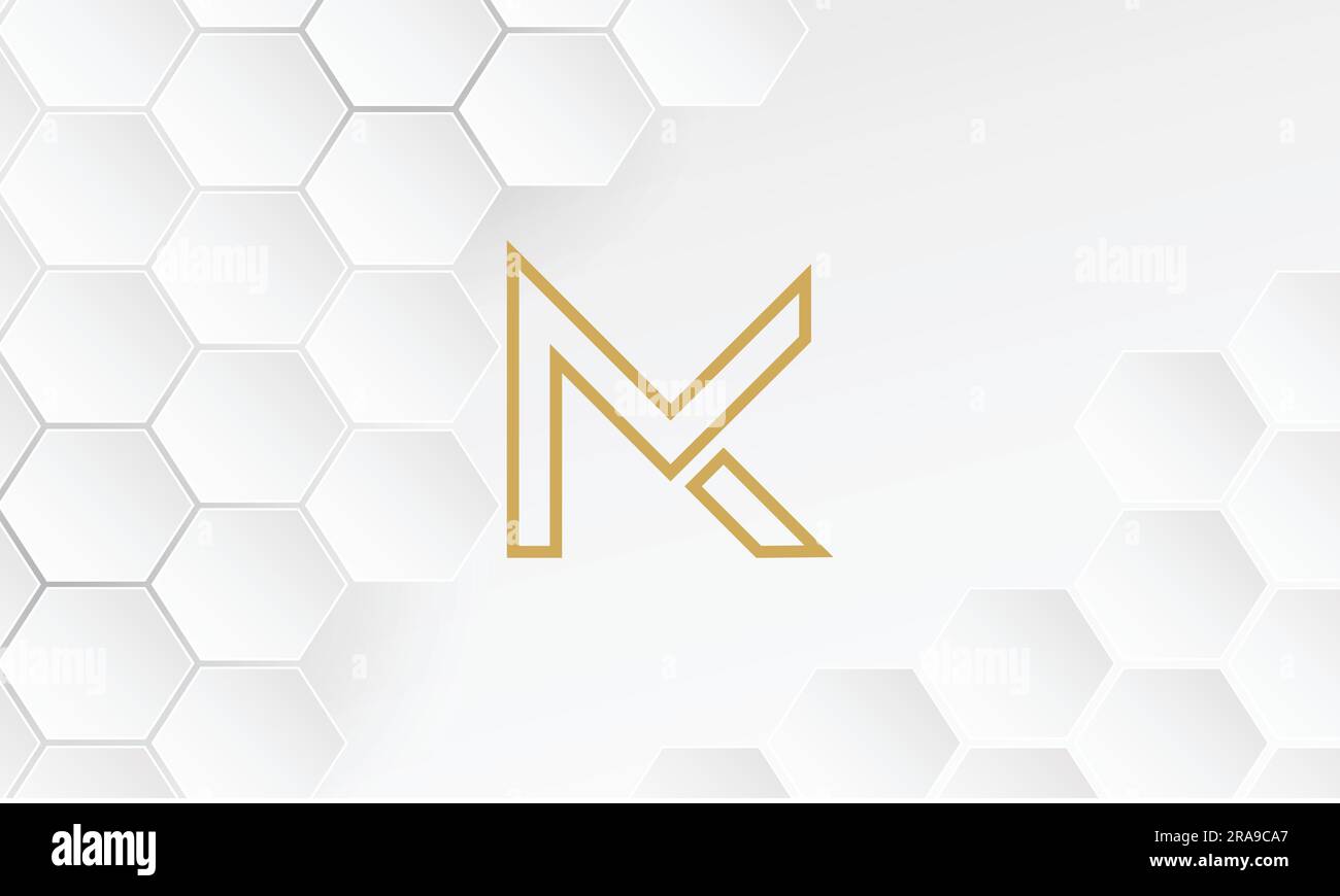 MX, XM, monogramma con logo Abstract Letters Illustrazione Vettoriale