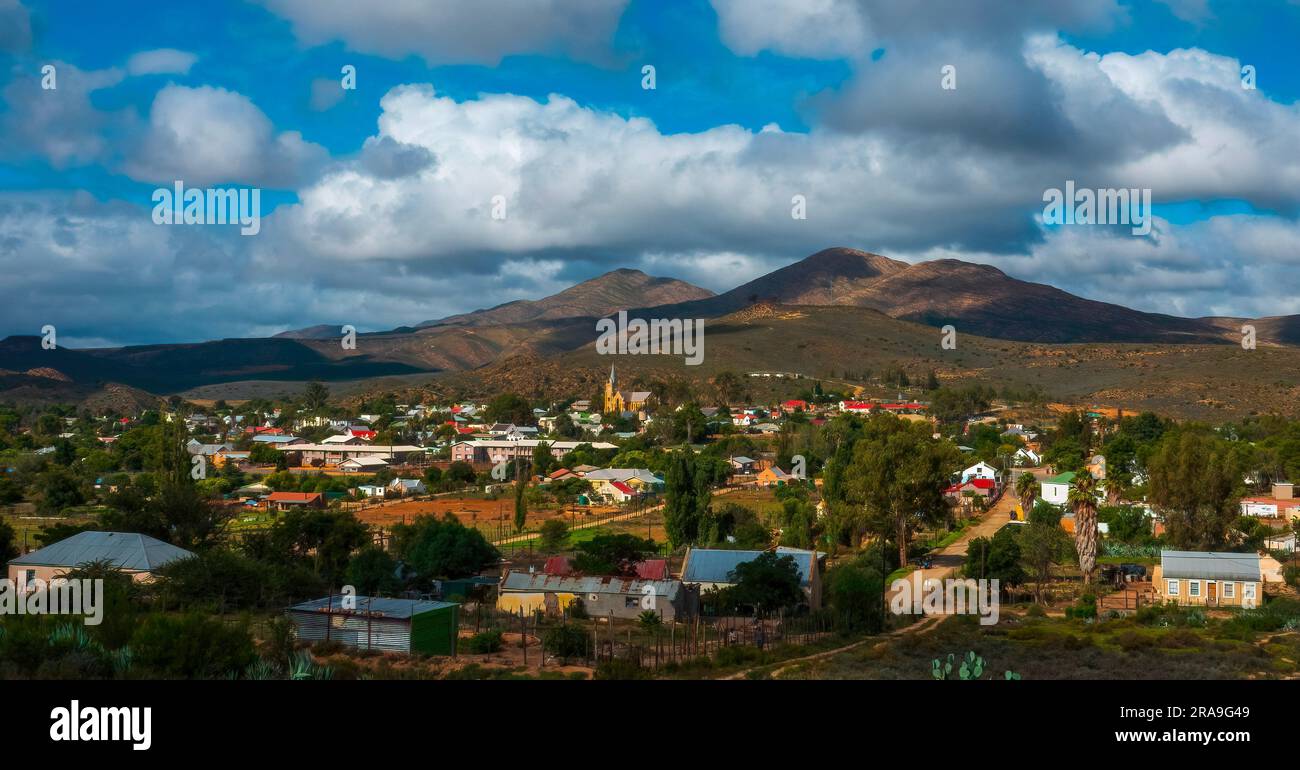 Situato nel Little Karoo, Uniondale è un villaggio pittoresco situato a breve distanza da George e Oudtshoorn. Foto Stock