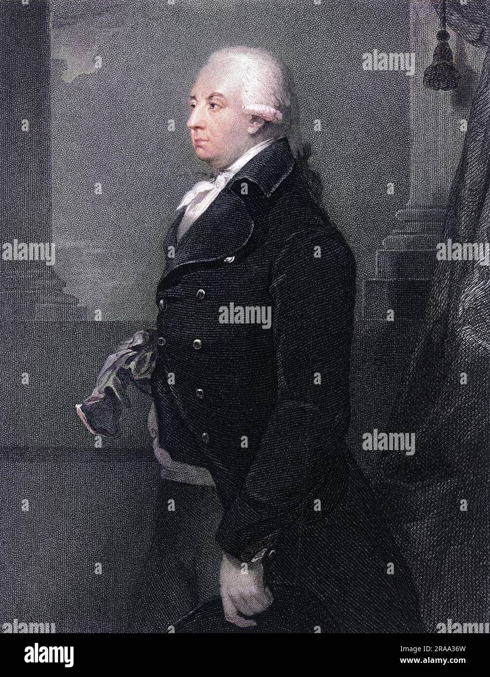 JOHN KER, terzo duca di ROXBURGHE statista e collezionista di libri Data: 1740 - 1804 Foto Stock