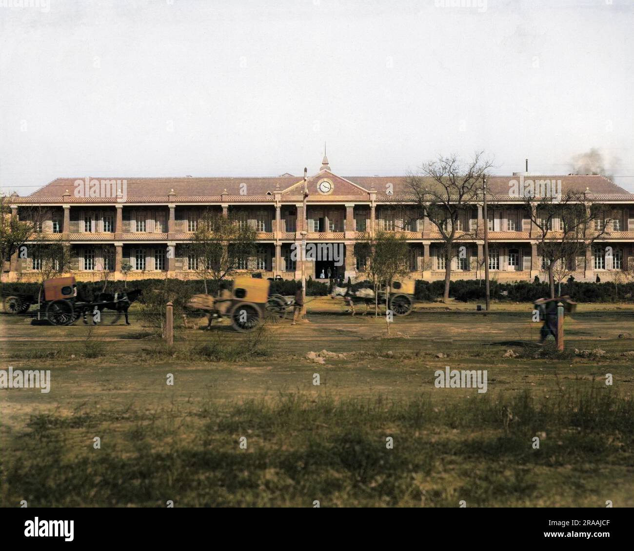 Quartiere delle legazioni, Pechino, Cina. Data: Circa 1903 Foto Stock