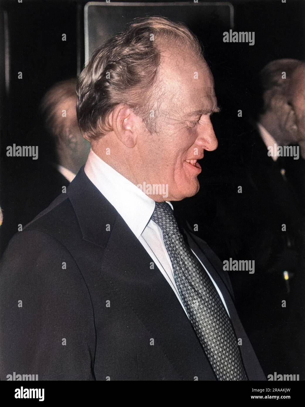 Gordon Jackson, attore scozzese. Foto Stock