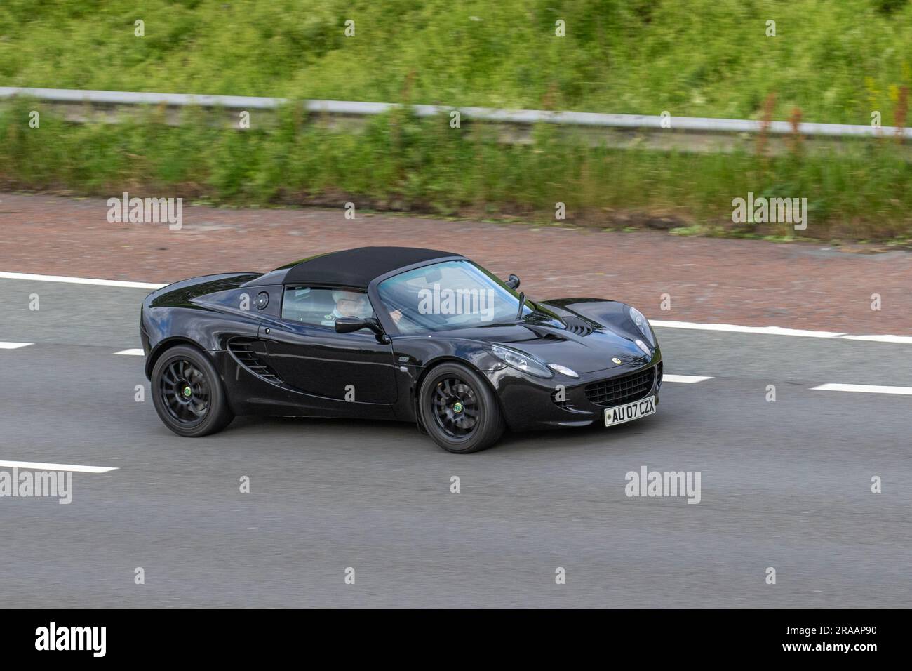 2007 Lotus Elise S VVTL-i Black Car Roadster benzina 1794 cc Foto Stock