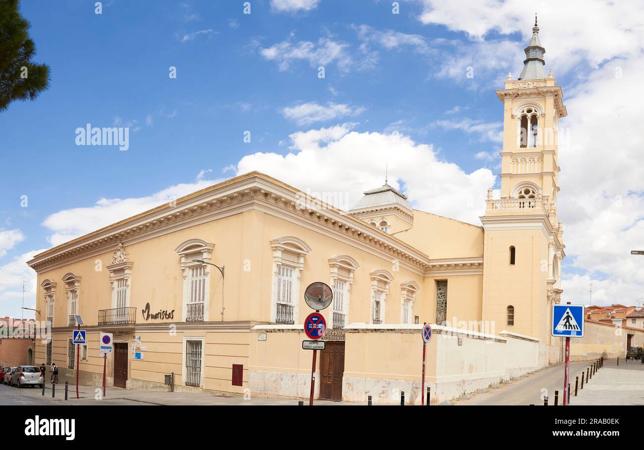 06-09-2023, vista esterna della Maristas School Guadalajara, Spagna Foto Stock