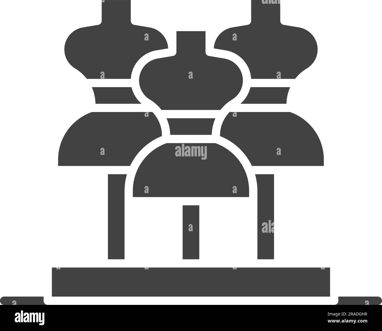 Immagine icona della fiera di abbigliamento. Illustrazione Vettoriale