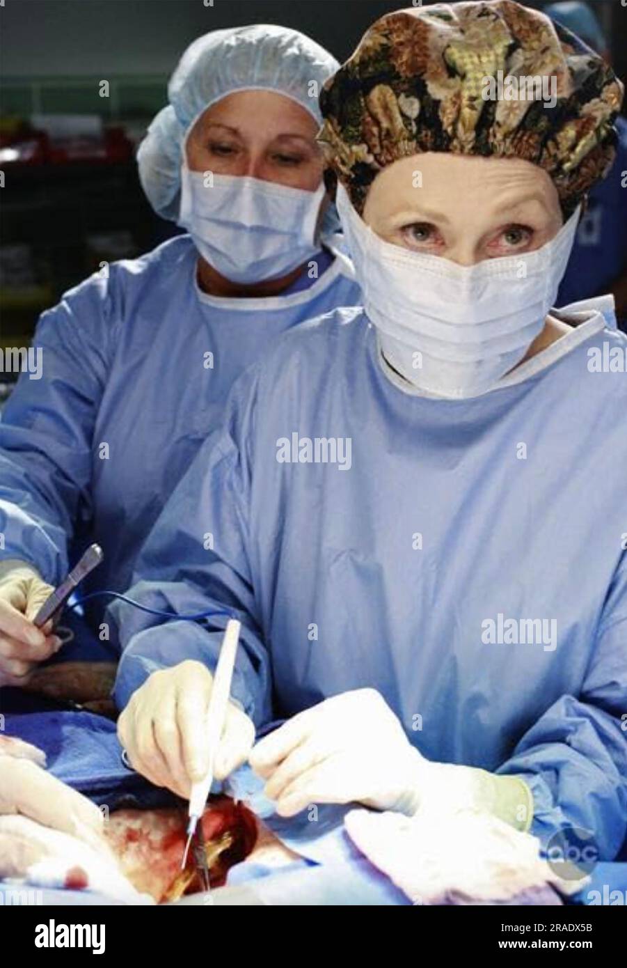 GRAY'S ANATOMY American ABC serie TV con Faye Dunaway nel ruolo della dottoressa Margaret Campbell nel 2009 Foto Stock